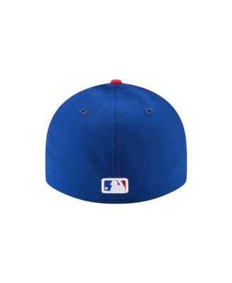 Men's Royal Chicago Cubs 2025 MLB World Tour: Tokyo Series Side Patch Low Profile 59Fifty Fitted Hat