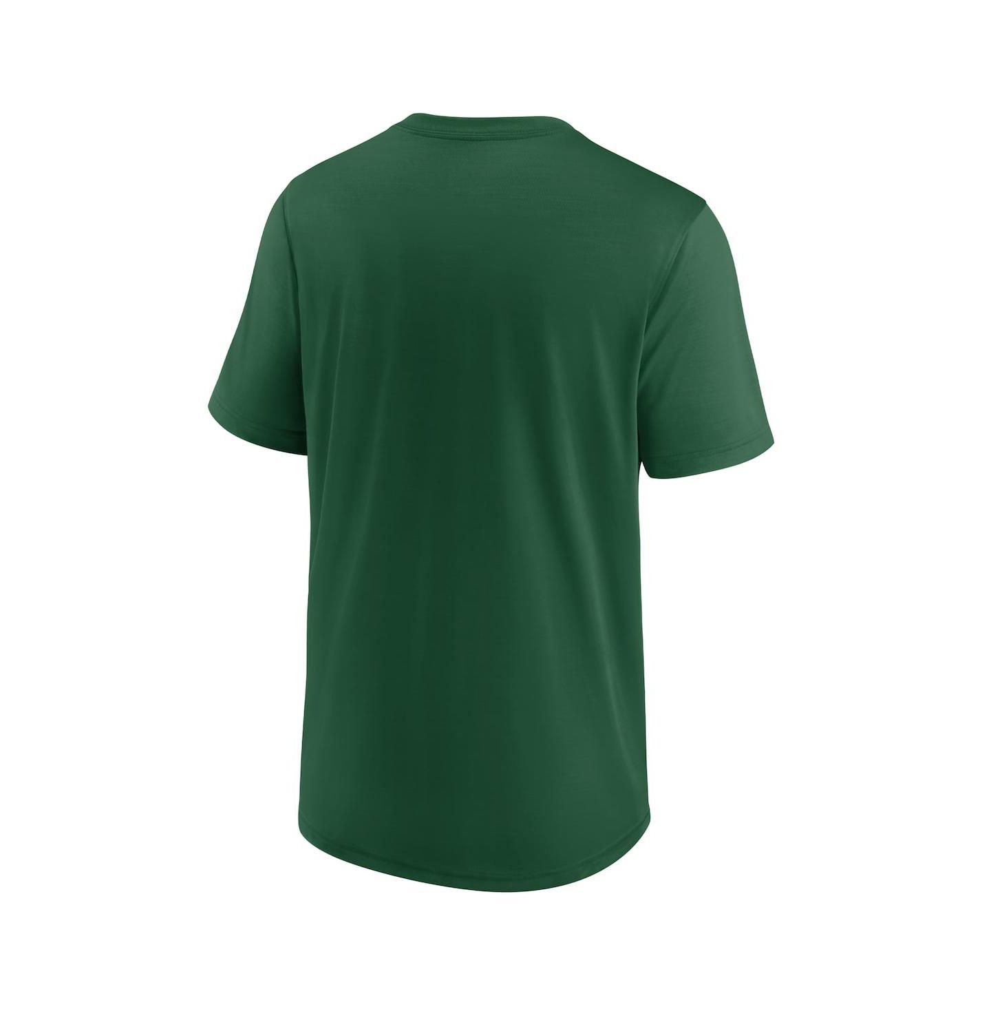 Мужская футболка Nike Green New York Jets Exceed Performance — фото 3