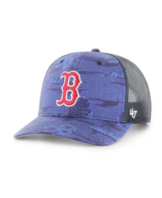'47 Brand - Men's Blue Boston Red Sox Fiji Trucker Adjustable Hat