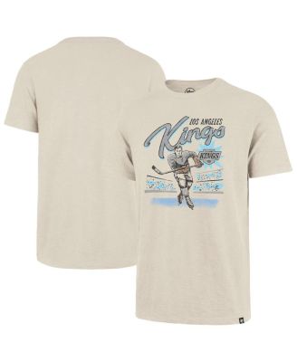 '47 Brand - 47 Brand Men's Natural Los Angeles Kings Hockey Player Golden Age Scrum T-Shirt