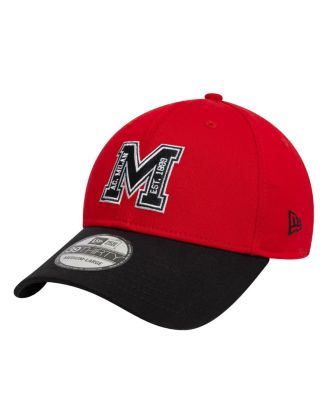 New Era - Men's&nbsp;Red AC Milan M Logo 39THIRTY Fitted Hat