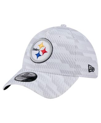 New Era - Men's White Pittsburgh Steelers Gameday Graded 39THIRTY Flex Hat