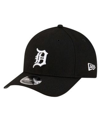New Era - Men's Black Detroit Tigers Player Replica 9forty Adjustable Hat