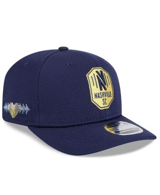 New Era - Men's Navy Nashville SC 2025 Jersey Hook 9SEVENTY Stretch-Snap Hat