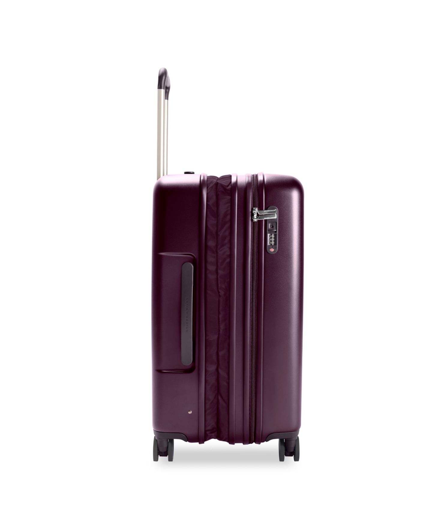 Чемодан Briggs & Riley 27" Sympatico Medium Expandable Spinner, цвет: Сливовый — фото 6