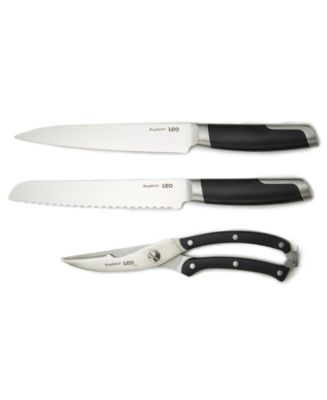 BergHOFF Leo Graphite 5Pc Cutlery Block Set, Black