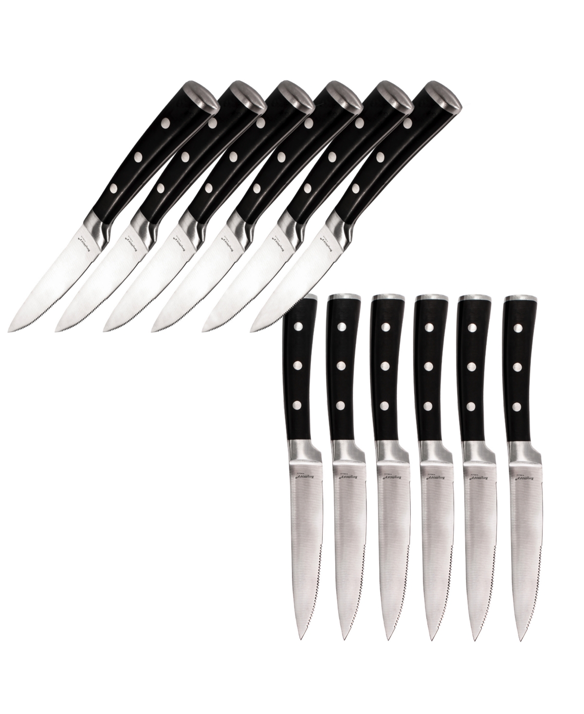 Berghoff Essentials Classico 12-piece Steak Knife Set In Black
