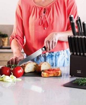Leo Graphite 6-Piece Knife Block Set