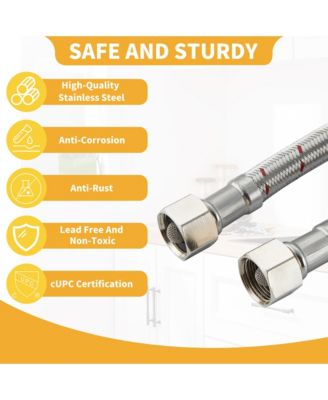 Kitchen Faucet with Pull Down Sprayer, with 360°Rotation Spout and 3-Function Nozzle for Use in Various Kitchen Styles