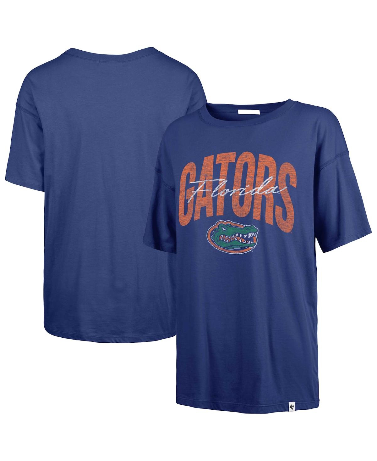 47 BRAND WOMEN'S ROYAL FLORIDA GATORS MUSE SADIE T-SHIRT 
