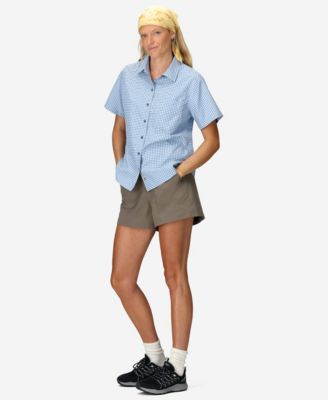 Women's Air Exchange UPF 40 Novelty Short Sleeve Camp Collar Shirt