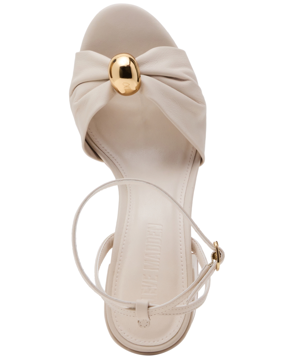 Steve Madden Caden Ankle Strap Sandal In Neutral