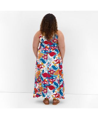 Women's Mosaic Maxi Dress