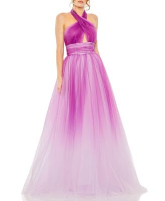 Women's Cross Front Tulle Dress