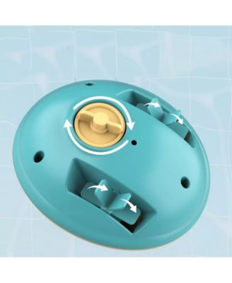 Toddler Pull & Go Wind-Up Surfboat for Kids, Floating Bath & Pool Toy, Auto-Paddling Water Play, Engaging & Durable Ages 1-4