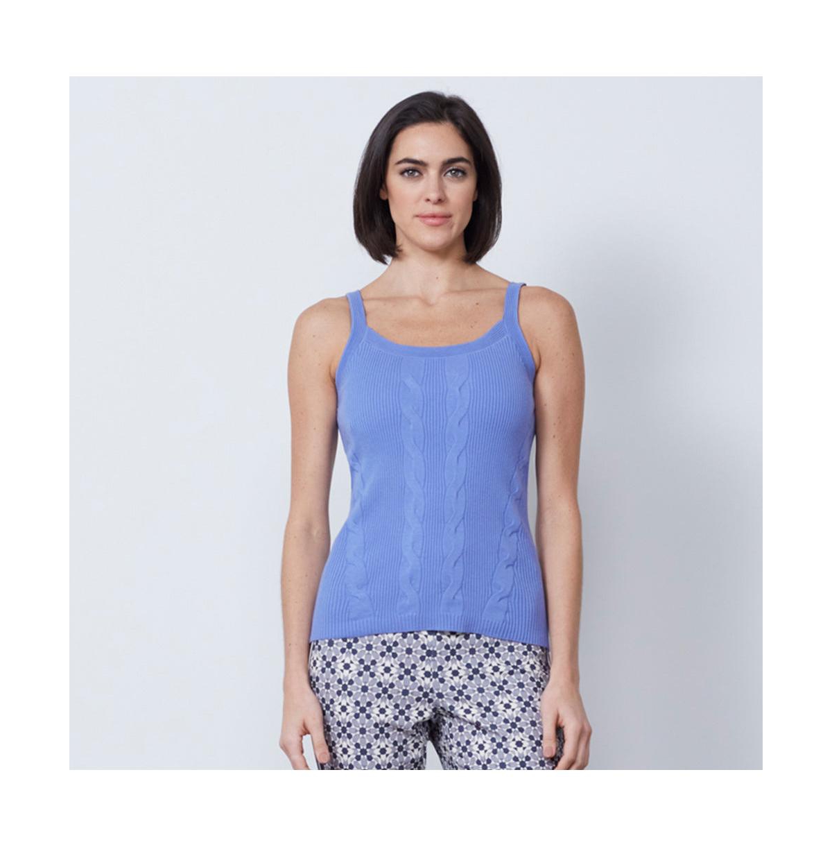 Women's Santorini-Shell Sweater - Persian blue