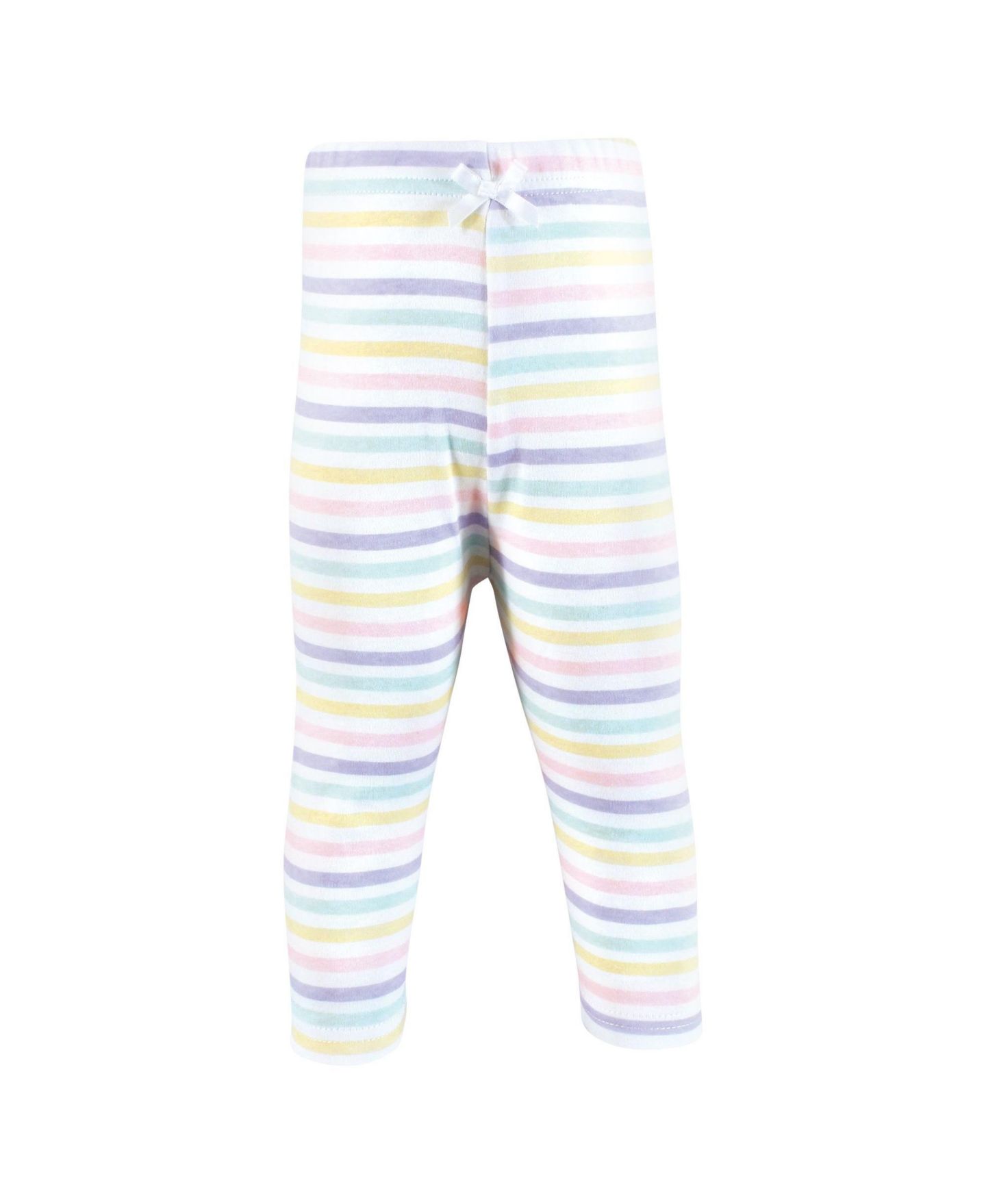 Комплекты Hudson Baby Cotton Pants and Leggings для девочек-малышей, цвет: Розовый — фото 3