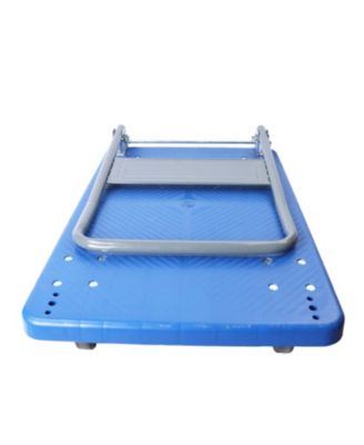 Heavy-Duty Foldable Hand Truck Dolly with Upgraded Push Cart Design and 660 lbs Capacity