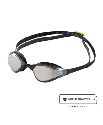 Mach 1 Racing Goggles - Low-Profile, 5 Nose Pieces, Swim Cap