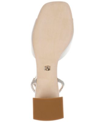 Badgley Mischka Women's Infinity Block Heel Evening Sandals