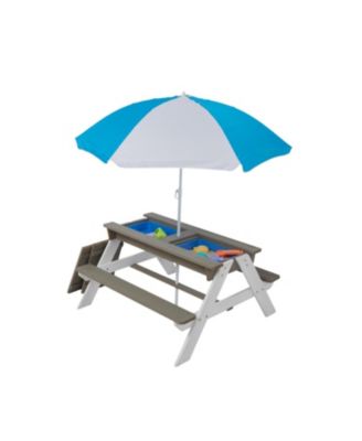 Streamdale Kids picnic/sand/water table with umbrella
