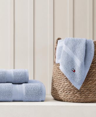 Modern American Solid Cotton Washcloth, 13" x 13"