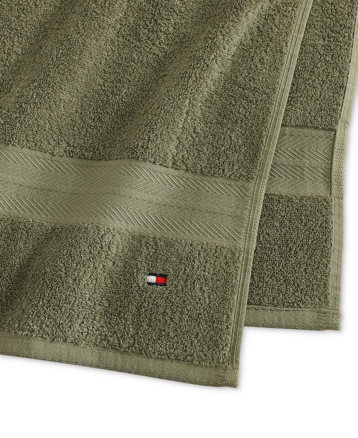 Tommy Hilfiger Home Modern American Solid Cotton Bath Towel, 30" X 54"