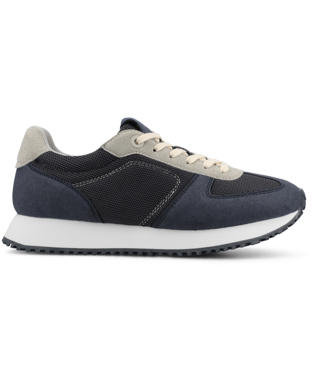Journee Collection Women's Flow Casual Lace Up Sneakers In Blue