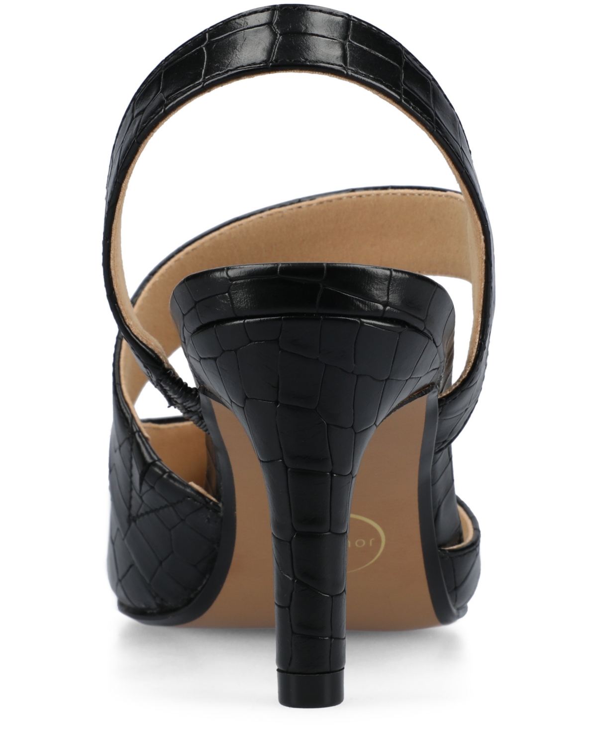 Journee Collection Women's Scarlett Pointed Toe Pumps In Animal Print