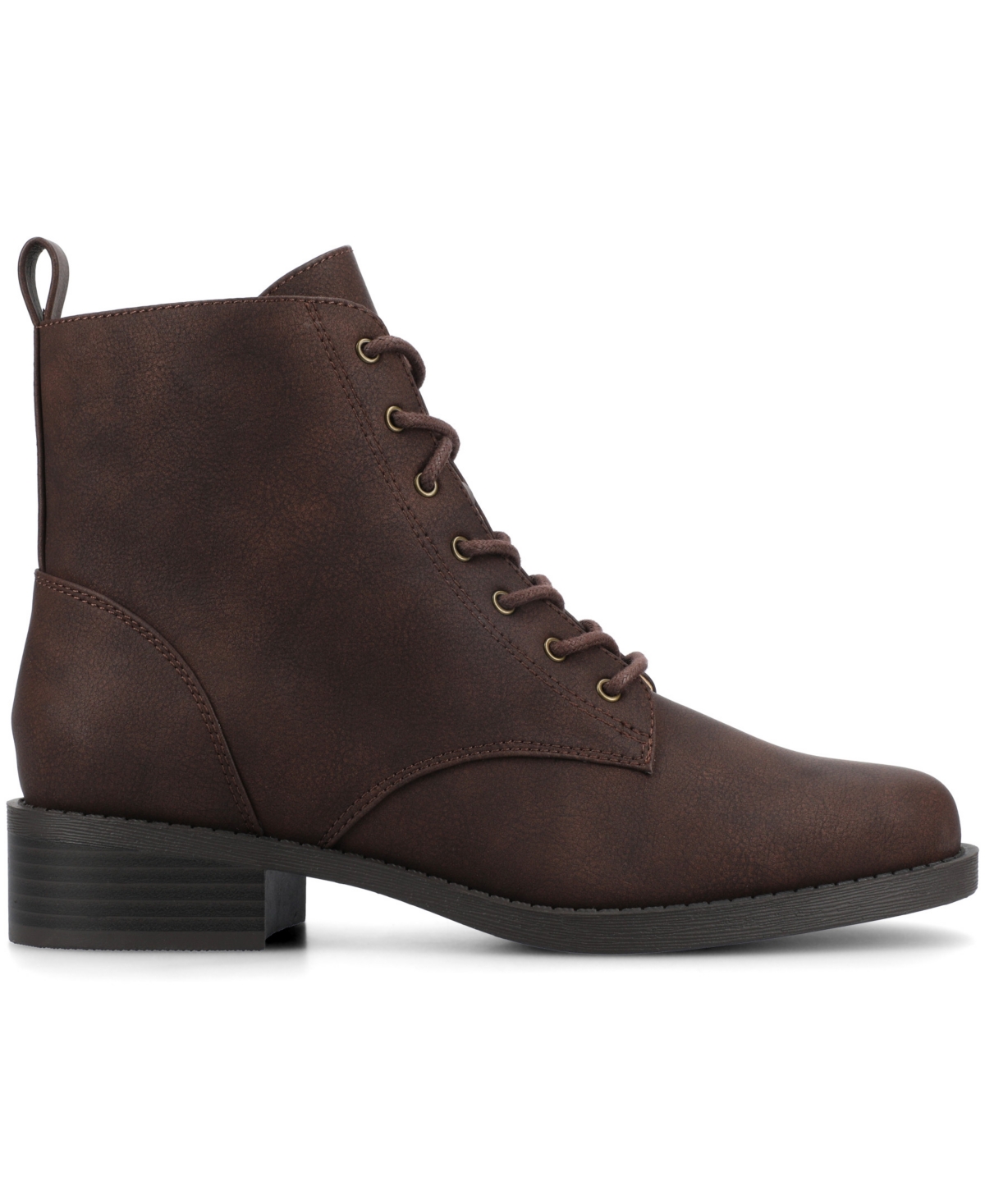 Journee Collection Kodah Ankle Boot- Wide Width Available In Animal Print