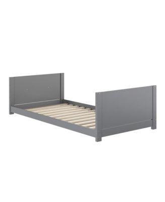 Samuel Kids Bunk Bed With Convertible, Solid Wood Frame And Easy-To-Climb Ladder With No Box Spring Required