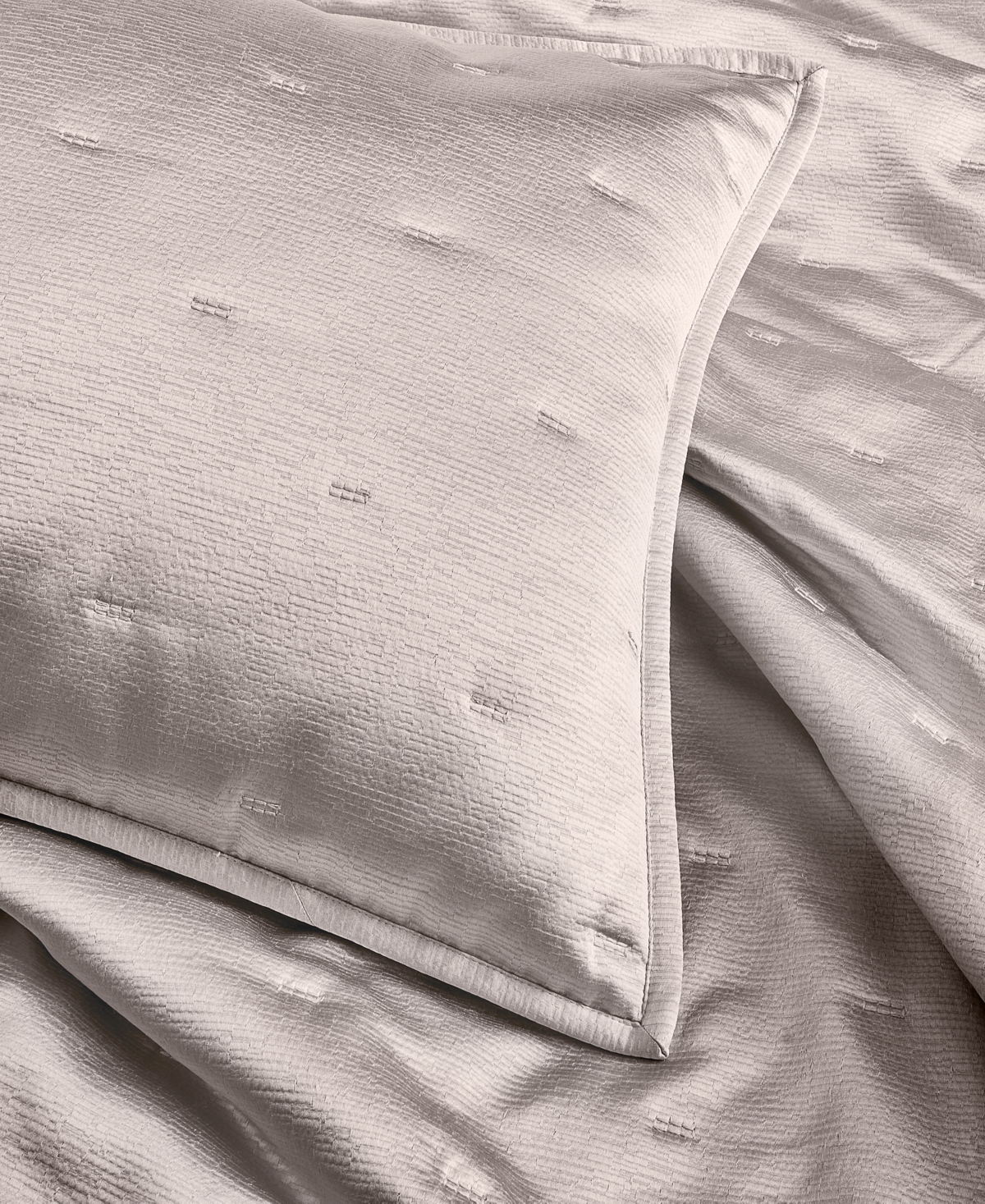 Shop Hotel Collection Glint 3-pc. Coverlet Set, King, Exclusively At Macy's In Blush