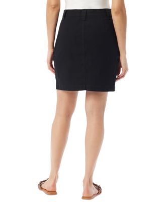Women's Cotton-Blend Cargo Skort