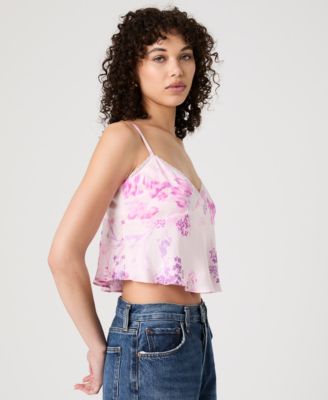 Women's Elyria Oona Satin Baby Doll Top