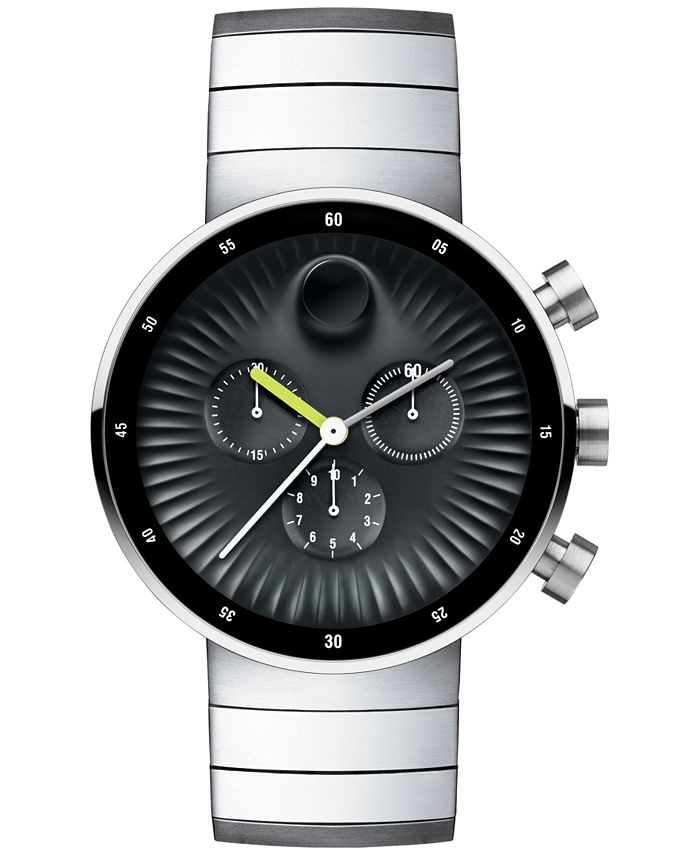 Movado edge hotsell stainless steel