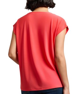 Joned New York Women's Extended-Shoulder Crewneck Top
