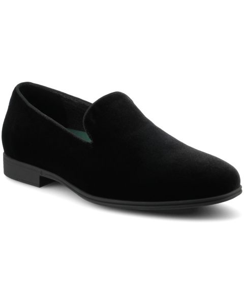 Мужские туфли Vance Co. Giovanni Comfort Dress Loafers, цвет: Чёрный