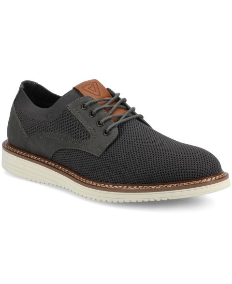 Мужские туфли Vance Co. Merrick Comfort Dress Shoe, цвет: Серый