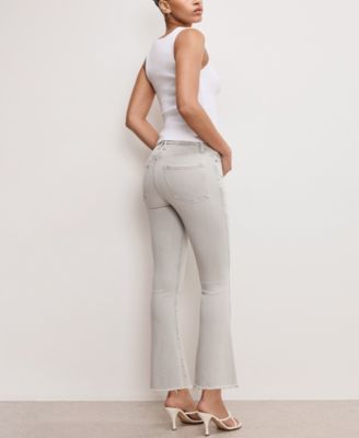 Women's Soft Tech Good Legs Cropped Mini Bootcut Jeans