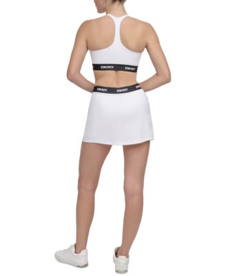 Women's Logo-Waistband Balance Compression Skort