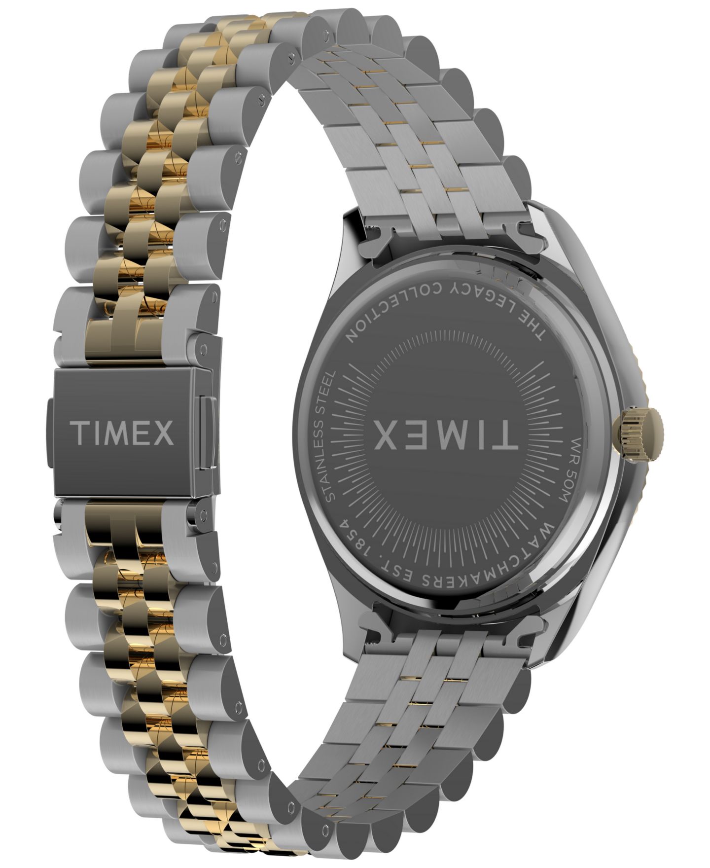 Женские часы Timex Analog Two-Tone Stainless Steel Watch, 36mm — фото 3