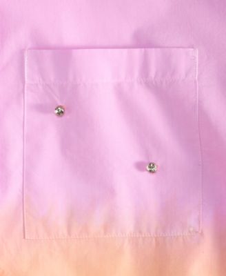Women's Ombr&eacute; Rhinestone Shirt, Exclusively at Macy's