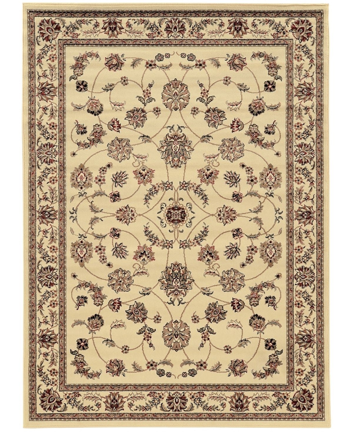 Shop Km Home Closeout!  Pesaro 1596 7'9"x11' Area Rug In Ivory