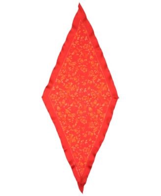 Large Floral Diamond Scarf