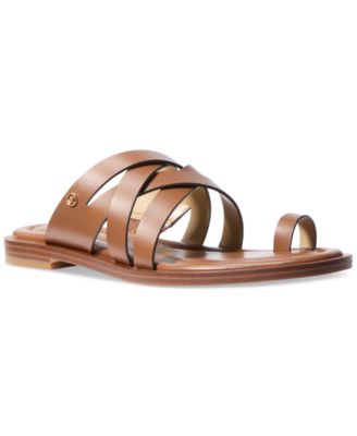 【Michael Kors】Nora レザー ウェッジ サンダル Nora Leather Wedge Sandal | Michael Kors [US]
