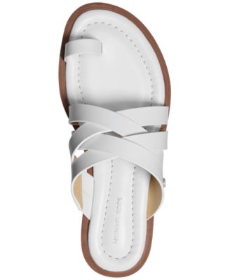 Nora Toe Ring Leather Sandals