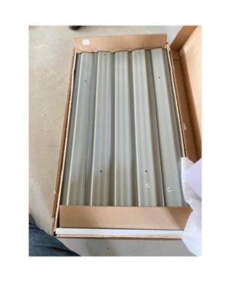  New 12x20 FT Heavy Duty Metal Carport, Galvanized Steel Roof, Gray