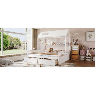 3-Piece Patio Set, Woven L-Shaped Sectional, Sofa, Lounger & Coffee Table