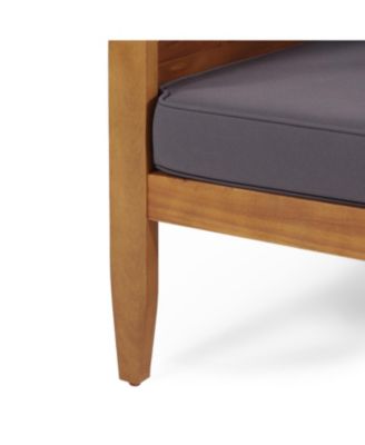 Streamdale ASTON 4-PIECE SOFA SET, DARK GRAY