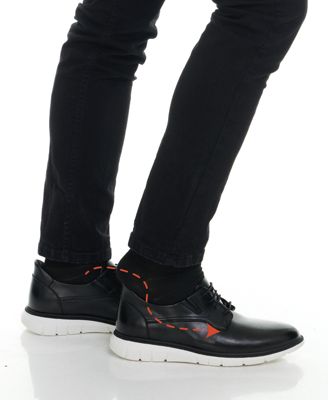 Men's Cloud Street Hands-Free Slip On Lightweight Leather Oxfords